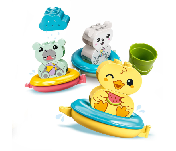 LEGO DUPLO 10965 Pływający pociąg ze zwierzątkami - 1032156 - zdjęcie 4